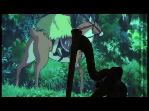 Joe Hisaishi - Spirited Away on the Harp by Sasha Boldachev
