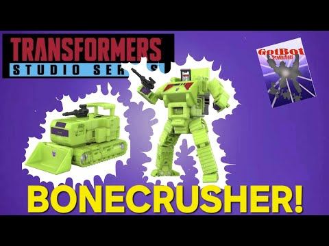 Transformers Studio Series 86 Bonecrusher - GotBot True Review NUMBER 1282