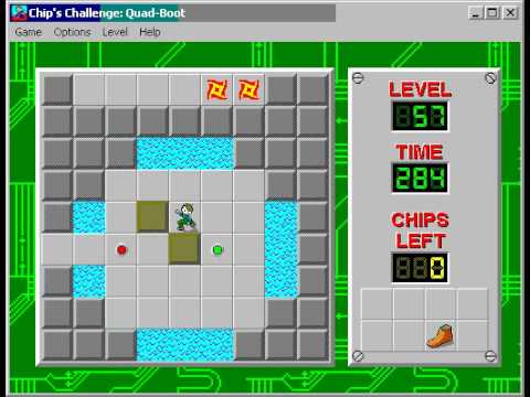 CCLP2 level 57 solution - 266 seconds