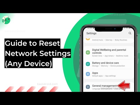 How to Reset Network Settings ~ 1 Minute [network settings reset] ANY DEVICE