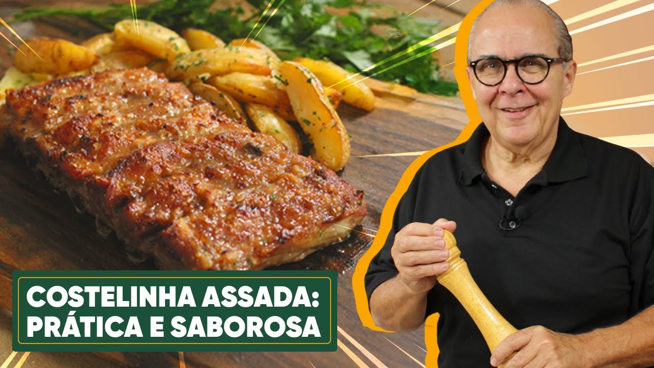 Costelinha de Porco Assada com Batata: A Receita Caseira que Derrete na Boca!