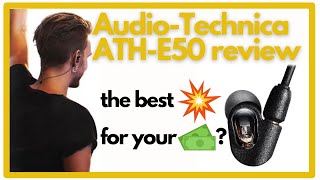 Video thumbnail for Audio-Technica ATH E50 Professional In ear monitors Review by Reuben Bradley Drums