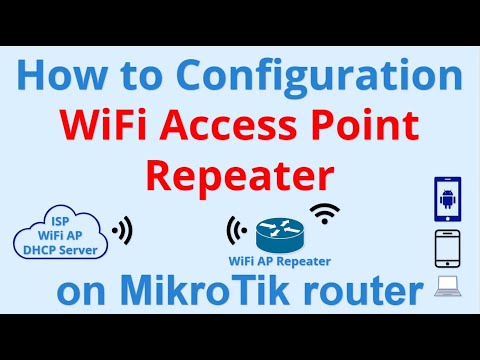 How to Configuration WiFi Access Point Repeater on MikroTik router