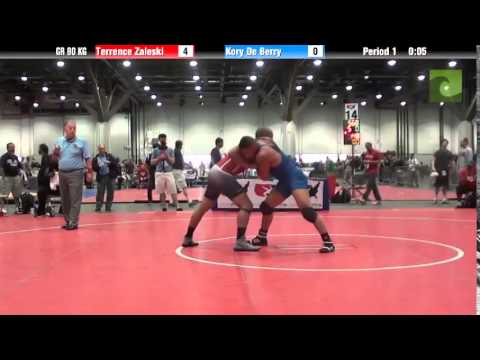 Greco GR 80 KG - Terrence Zaleski vs. Kory De Berry