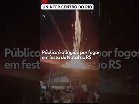 Evento com fogos de artifício deixa feridos no Rio Grande do Sul