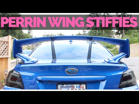 Perrin Wing STABILIZER "Stiffy" Install / 2015-2016 Subaru WRX and STI