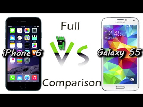 iPhone 6 vs Galaxy S5 - Side by Side Comparison