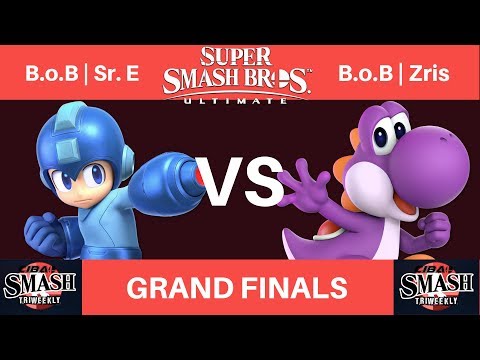 CibaoSmash 9thSaga - B.o.B | Sr. E (Megaman) vs B.o.B | Zris (Yoshi) - Grand Finals