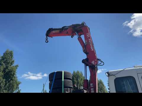 Volvo FM9 340, 6x2 + CRANE + REMOTE, с краном