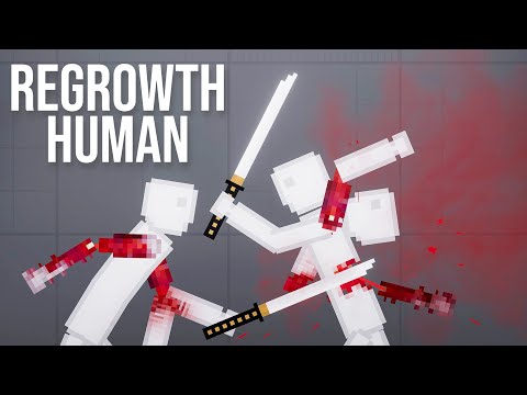 You can't kill Regrowth Human - People Playground 1.26