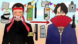 【paperdiy】【making】体育祭を終えた応援団長💨#making#asmr