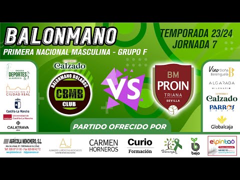 CALZADO BM. BOLAÑOS - BALONMANO PROIN TRIANA (1a Nacional Masculina J7 2023-24)