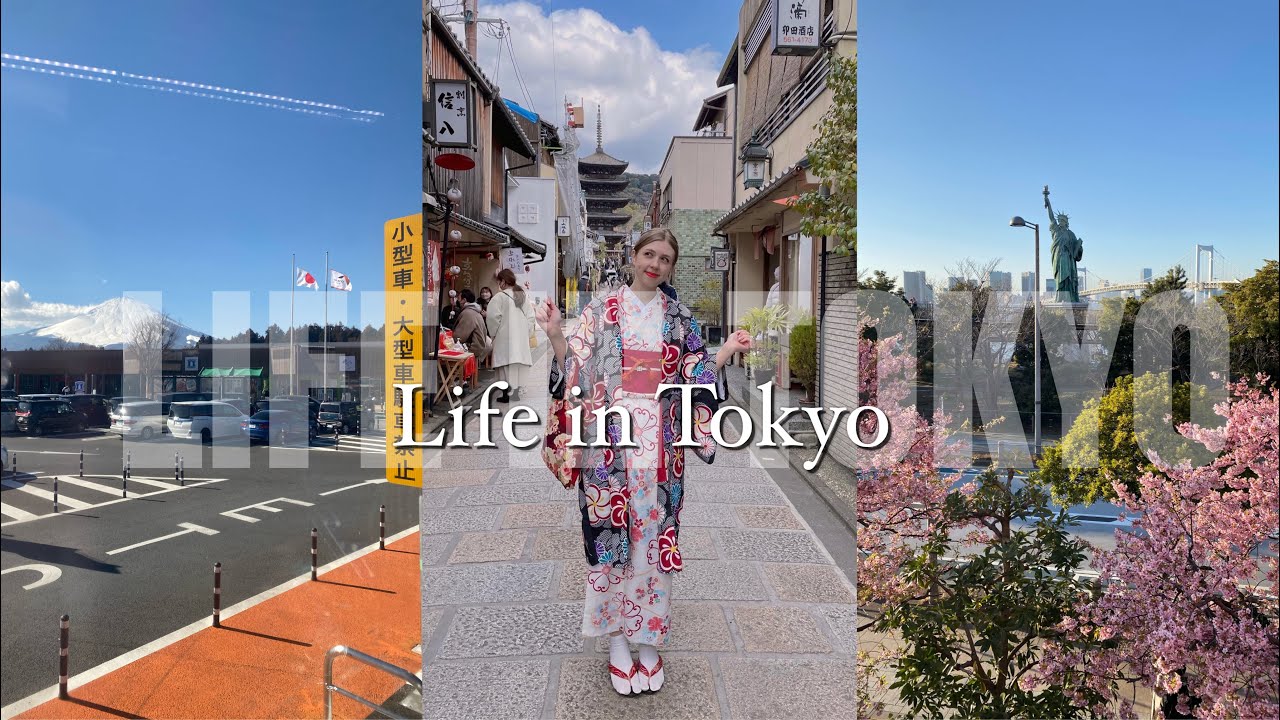 Life in Tokyo | Trip to Osaka and Kyoto, Hanami, Graduation