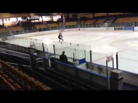 Free dance Pre Bronze test 2/10/16