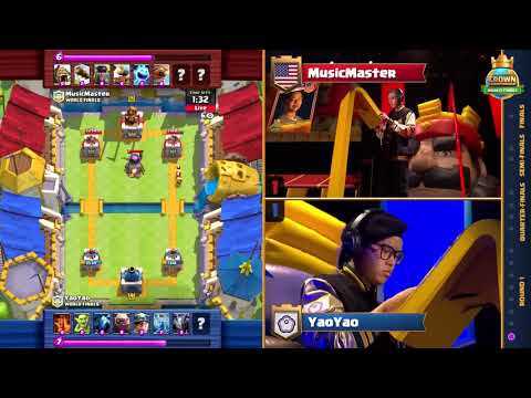 CLASH ROYALE CCGS World Finals Round 1 MusicMaster