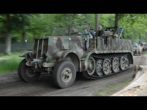 Four SdKfz 9 Famo during Militracks 2023!!!