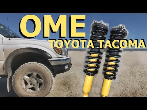Toyota Tacoma Front Strut/Spring Replacement - OME Nitrochargers - Budget Overland Build