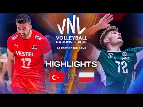 Türkiye 🇹🇷 vs. Poland 🇵🇱 - Highlights | Week 1 | Men's VNL 2025