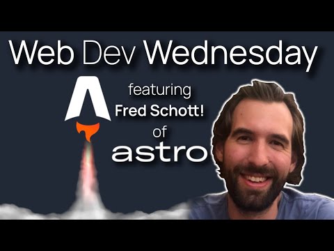 Astro Added SSR??! Fred K Schott on Web Dev Wednesday
