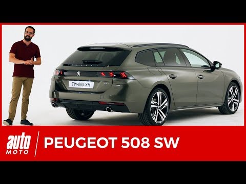 Peugeot 508 SW : prime à l'élégance.