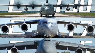 Inside the U.S. Air Force’s Airlift Triad: C-130, C-17, and C-5 Compared