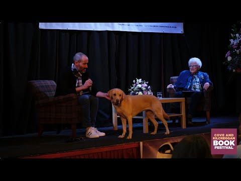 Andrew Cotter with Olive and Mabel @ The Cove and Kilcreggan Book Festival 2021