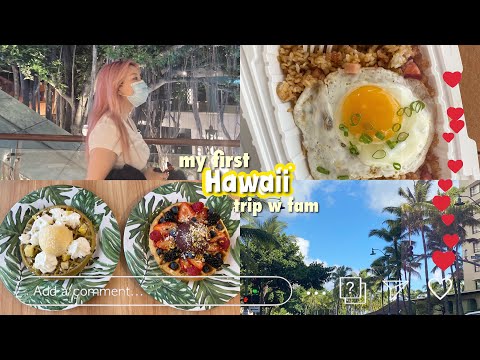 my first time in hawaii 🌴