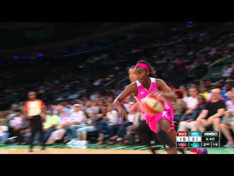 Tina Charles Notches A Double-Double vs Washington