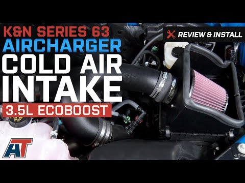 2015-2016 F150 3.5L EcoBoost K&N Series 63 Aircharger Cold Air Intake Review & Install