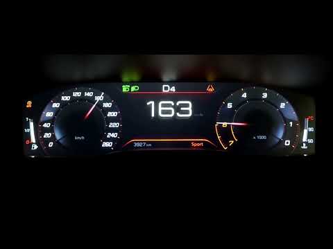 2021 Peugeot 508 1.6 petrol 180hp, Eat8 Acceleration to max speed.