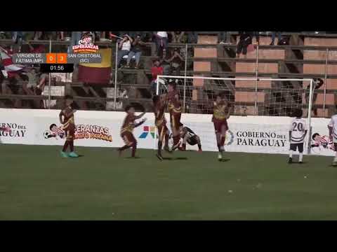 San Cristóbal (SC) 6-0 Virgen de Fátima (MP), sub 10 - fase de grupos; Esperanzas Alto Paraná 2026