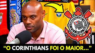 VAGNER LOVE EMOCIONA ao falar da torcida do Corinthians!