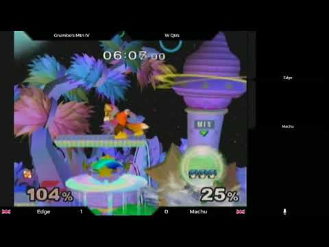 Grumbo's Mtn IV - Winners Qtrs - Machu vs Edge