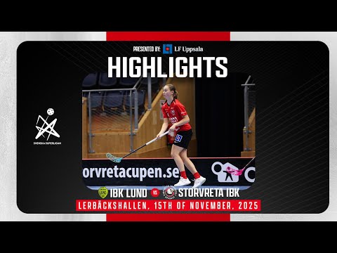 Highlights IBK Lund vs Storvreta IBK