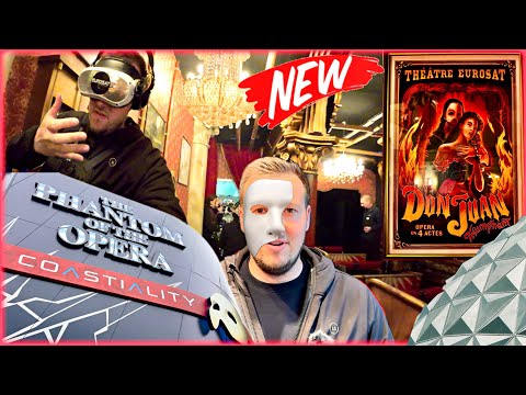 PHANTOM DER OPER im Europa-Park 2024 - Eurosat Coastiality NEUHEIT im Test!