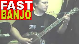 Video thumbnail for Ibanez B300 Fast Bluegrass 5 String Banjo,Cripple Creek, Old Joe Clark folk songs by Earl Scruggs by Wessex Blades Hand Made Knives