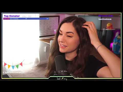 Sasha Grey VOD 06/March/2020 1/3 - Just Chatting / My 1 Year Twitchiversary! Celebrate w/ me all day