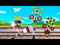 Fumikiri Train Railroad Crossings Train Signal Cartoon 踏切カンカン 踏切 FumikiriRailroadcro