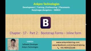 Download the video "Bootstrap Chapter 17 - Bootstrap Forms – Inline form Part 2"