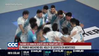 TUCUMÁN DE GIMNASIA DEBUTÓ CON UN TRIUNFO ANTE VÉLEZ