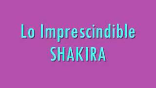 LO IMPRESCINDIBLE - Shakira (B-tuko)