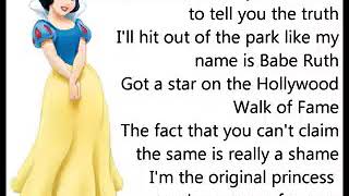 Snow white vs elsa rap battle lyrics