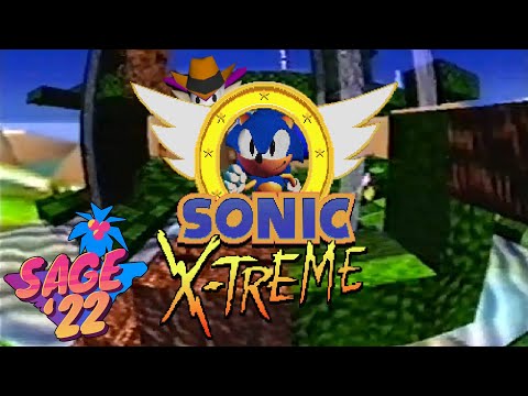 Sonic X-Treme (SEGA Saturn) (SAGE '22 Final Demo) ✪ Walkthrough (1080p/60fps)