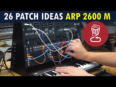 Korg ARP 2600M // 26 patch ideas // Review tutorial & pros/cons (tips should work on Behringer 2600)