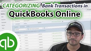 QuickBooks Online Tutorial: Categorizing dowloaded transactions (2019)