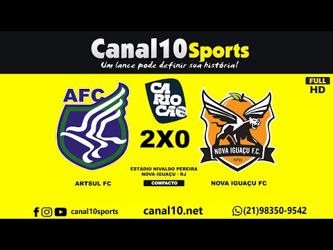 Artsul 2 x 0 Nova Iguaçu - Copa Rio 2021 (Compacto)