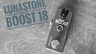 Video thumbnail for Lunastone Boost 18 - Demo by Martin Klaja by Martin Klaja's Guitarchannel