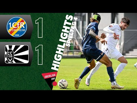 HIGHLIGHTS | 1. CfR Pforzheim - FC 08 Villingen | Oberliga 2025/26, Spieltag 4