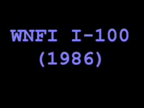 WNFI I-100 call from 1986 at the end of "Yesterday" by Lou Gramm & Foreigner