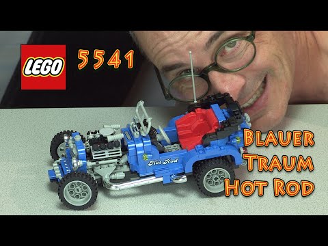 LEGO® 5541-1 Review: Blauer Traum Luxus - Hotrod Model Team vom Jahr 1995 - LY-00461